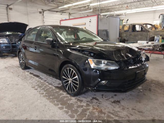 Продажа на аукционе авто 2016 Volkswagen Jetta 1.8t Sport, vin: 3VWB17AJ8GM384121, номер лота: 39112020