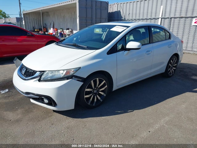 Honda Civic Ex-l 2015 19XFB2F9XFE232224 Image 2
