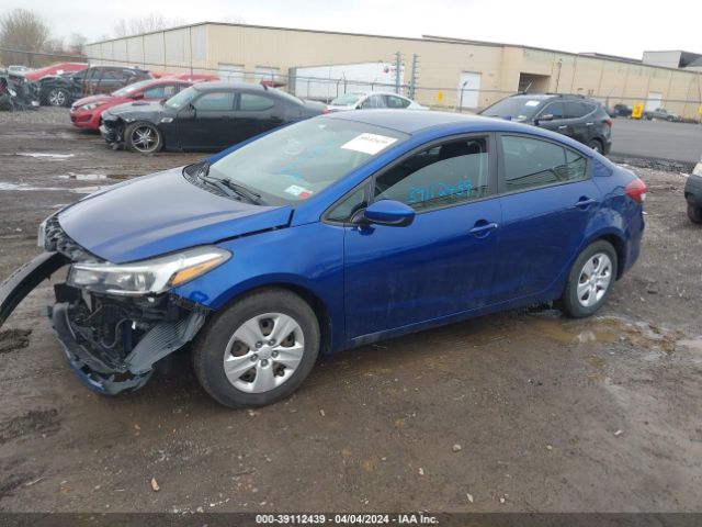 3KPFK4A78JE196253 KIA FORTE LX
