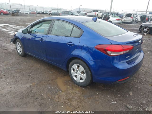 3KPFK4A78JE196253 KIA FORTE LX