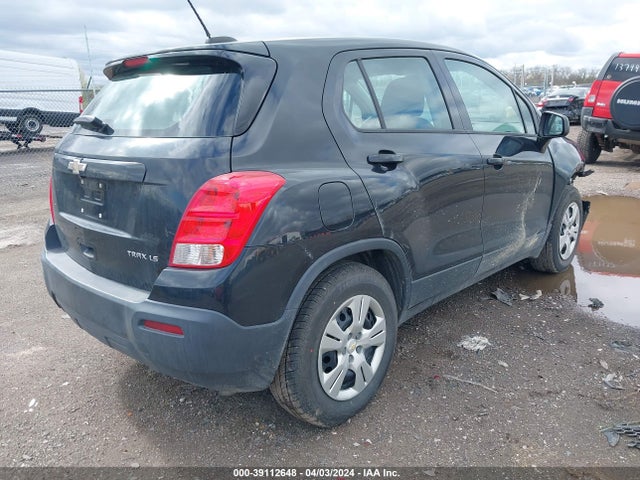 Chevrolet Trax 1ls 2016 KL7CJKSB7GB559304 Image 4