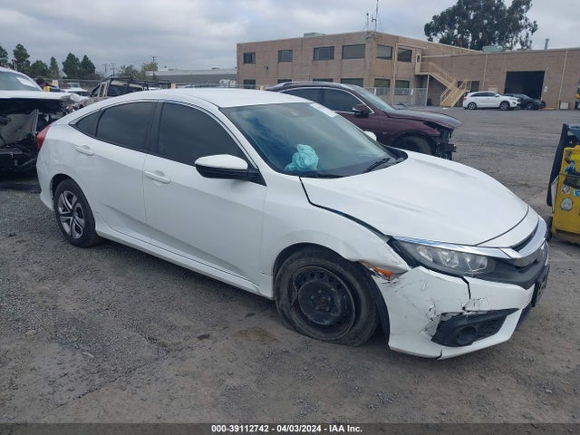 Honda Civic Lx 2017 2HGFC2F67HH574256 Image 1