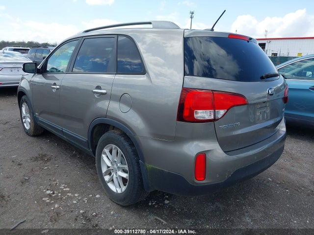 KIA SORENTO LX 2015 5XYKTCA66FG610542 Image 3