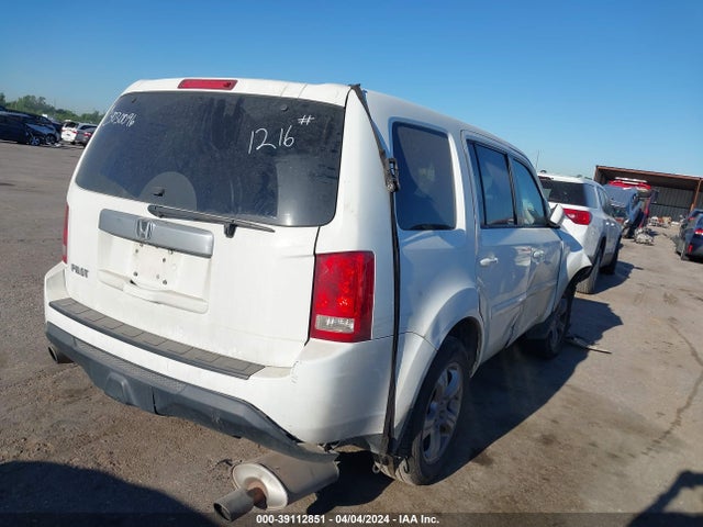 Honda Pilot Ex-l 2015 5FNYF3H71FB001219 Image 4