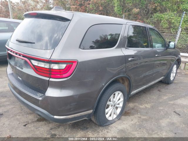 1C4RDHAG9KC550109 Dodge Durango Sxt Rwd