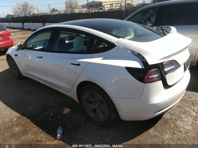Tesla Model 3 Rear-wheel Drive 2022 5YJ3E1EA9NF345154 Image 3