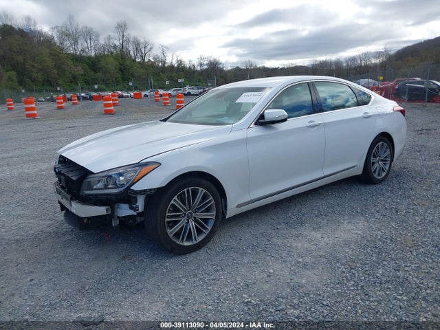 Genesis G80 3.8 2018 KMHGN4JE6JU284158 Image 2
