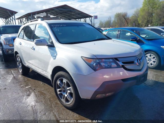 Auction sale of the 2009 Acura Mdx Technology Package, vin: 2HNYD28689H525743, lot number: 39113171