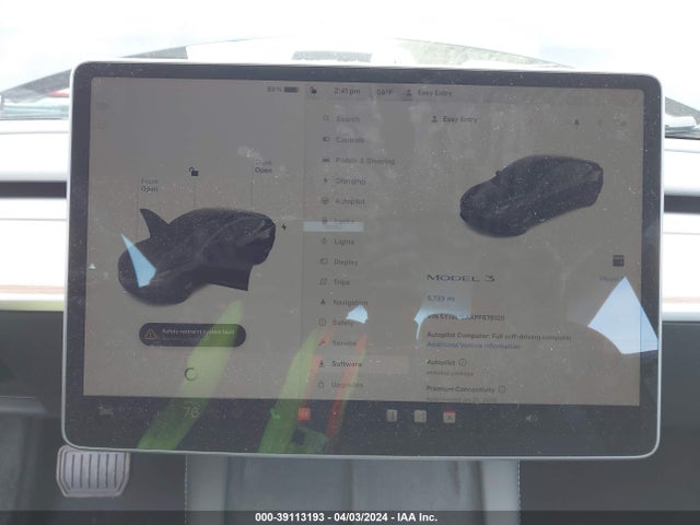Tesla Model 3 Rear-wheel Drive 2023 5YJ3E1EAXPF676120 Image 17
