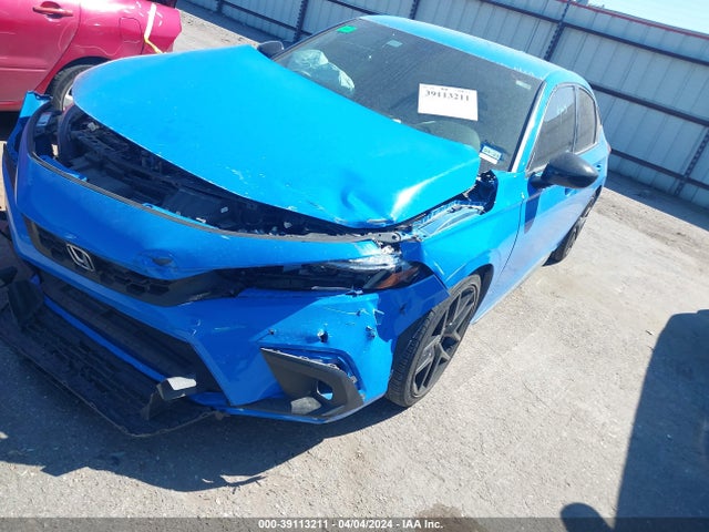 Honda Civic Sport 2022 19XFL2H88NE014685 Image 2