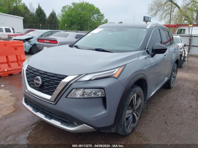 JN8BT3DC3NW119515 Nissan Rogue Platinum Fwd