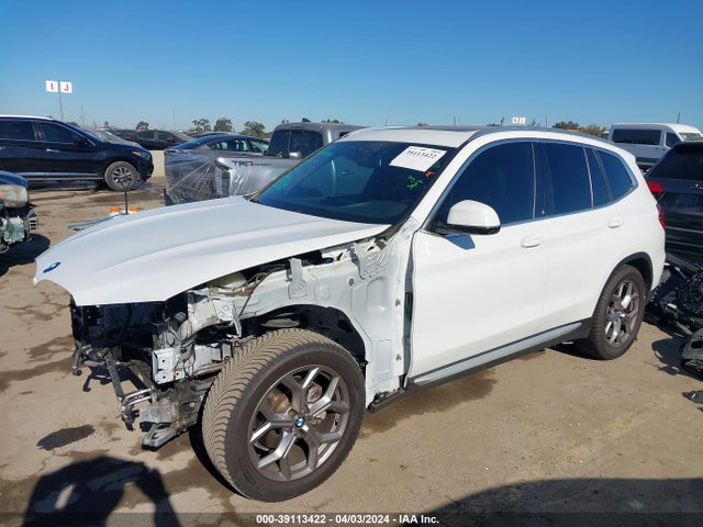 BMW X3 Sdrive30i 2021 5UXTY3C0XM9E41849 Image 2