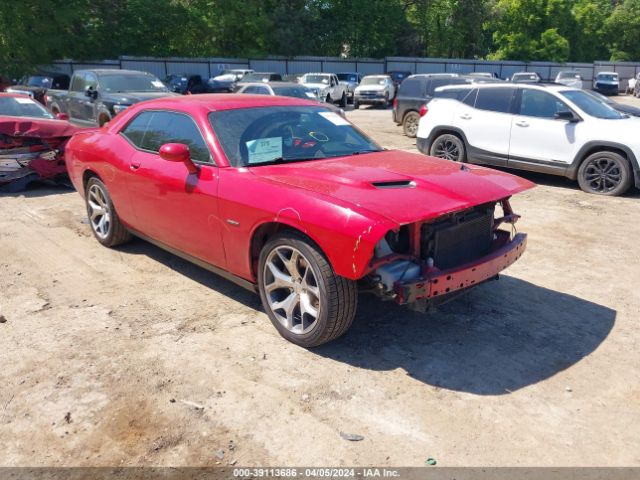 Продаж на аукціоні авто 2015 Dodge Challenger R/t Plus, vin: 2C3CDZBT1FH889073, номер лоту: 39113686