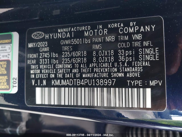 Genesis Gv70 2.5t Awd 2023 KMUMADTB4PU138997 Image 9