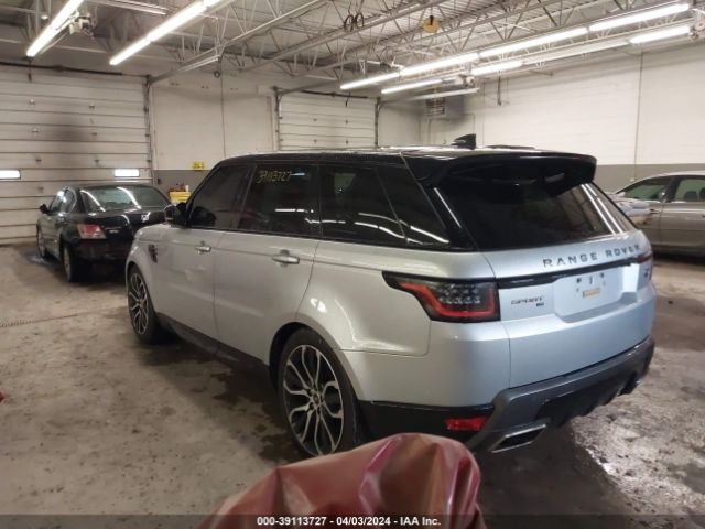 SALWR2SU6NA218580 Land Rover Range Rover Sport Hse Silver Edition Mhev