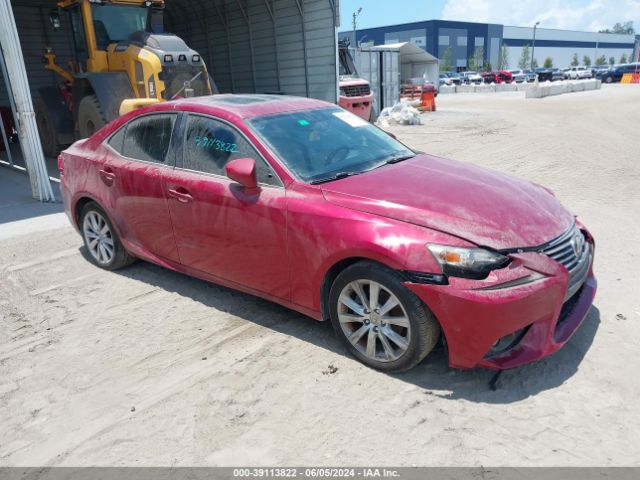 Auction sale of the 2015 Lexus Is 250, vin: JTHBF1D2XF5080393, lot number: 39113822