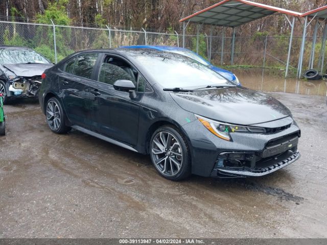 Auction sale of the 2020 Toyota Corolla Xse, vin: JTDT4RCE5LJ032633, lot number: 39113947