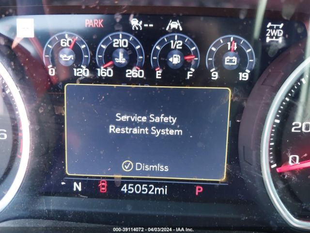3GCUYGED8NG137415 Chevrolet Silverado 1500 Ltd 4wd  Short Bed Ltz
