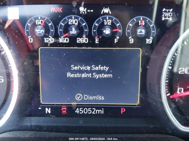 3GCUYGED8NG137415 Chevrolet Silverado 1500 Ltd 4wd  Short Bed Ltz