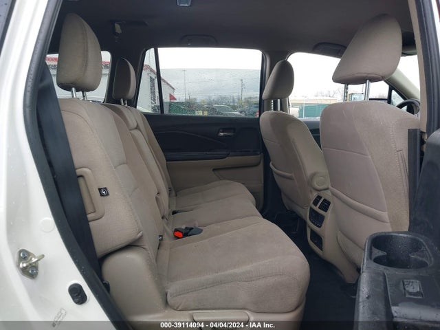 Honda Pilot Ex 2016 5FNYF6H39GB081868 Image 8
