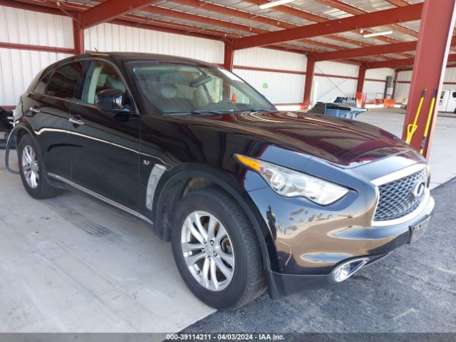 Aukcja sprzedaży 2017 Infiniti Qx70, vin: JN8CS1MW6HM412444, numer aukcji: 39114211