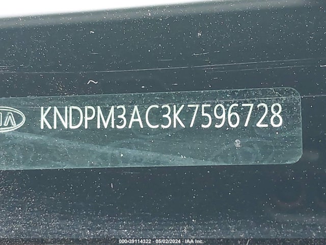 KIA Sportage Lx 2019 KNDPM3AC3K7596728 Image 9