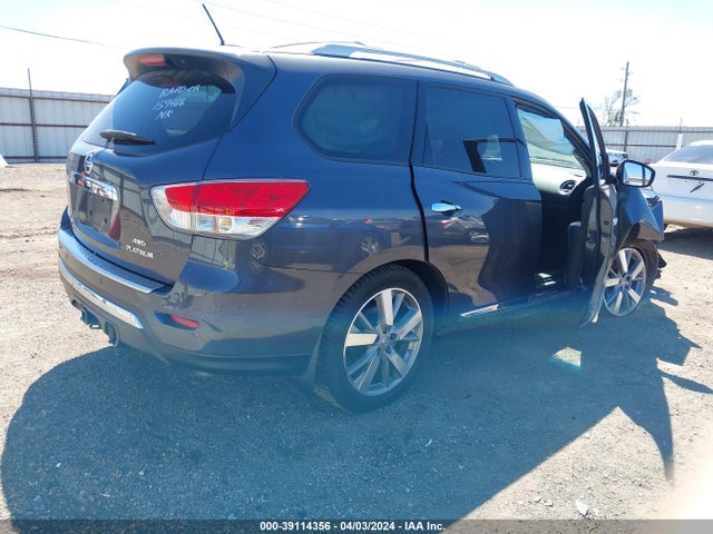 Nissan Pathfinder Platinum 2014 5N1AR2MM3EC686765 Image 4
