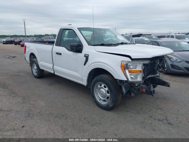 Auction sale of the 2021 Ford F-150 Xl, vin: 1FTMF1CB2MKD58665, lot number: 39114384