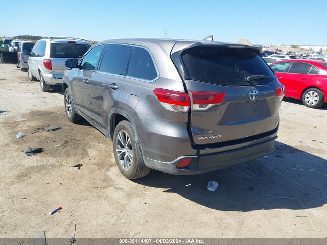 Toyota Highlander Le Plus 2018 5TDZZRFH0JS251047 Image 3