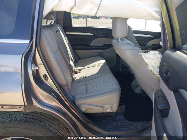 Toyota Highlander Le Plus 2018 5TDZZRFH0JS251047 Image 8