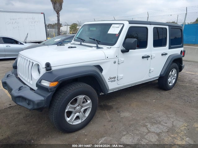 1C4HJXDG9LW216110 Jeep Wrangler Unlimited Sport S 4x4