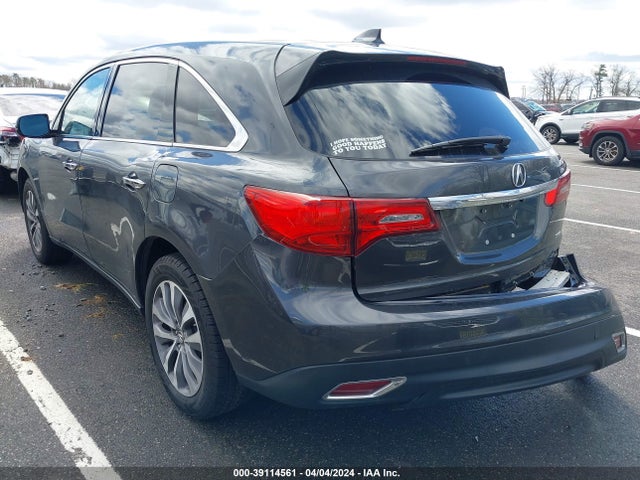 Acura Mdx Technology Package 2015 5FRYD4H46FB028528 Image 3