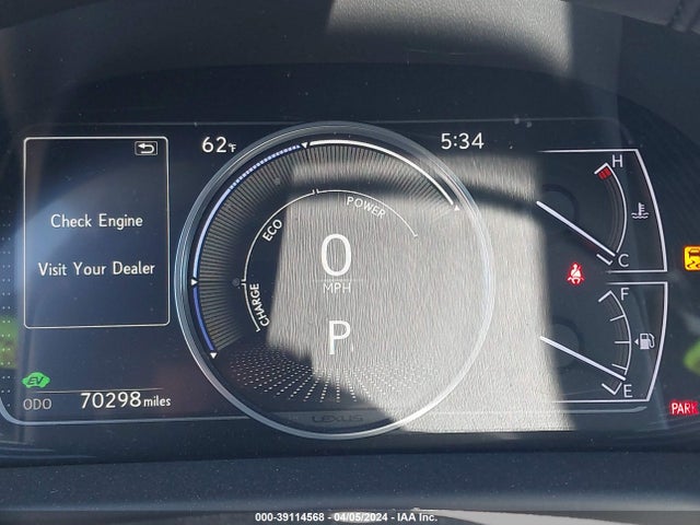 JTHB21B16K2036599 Lexus Es 300h Luxury