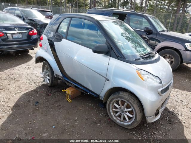 39114596 :رقم المزاد ، WMEEJ9AA7FK824039 vin ، 2015 Smart Fortwo Electric Drive Passion مزاد بيع