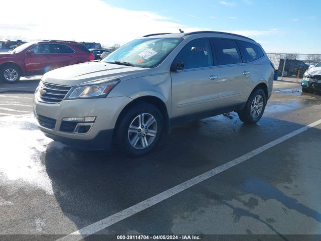 Chevrolet Traverse 2lt 2015 1GNKRHKD2FJ387447 Image 2