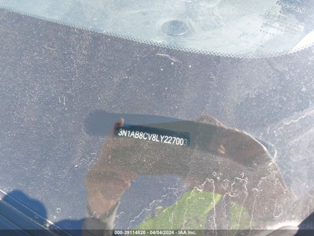3N1AB8CV8LY227003 Nissan Sentra Sv Xtronic Cvt