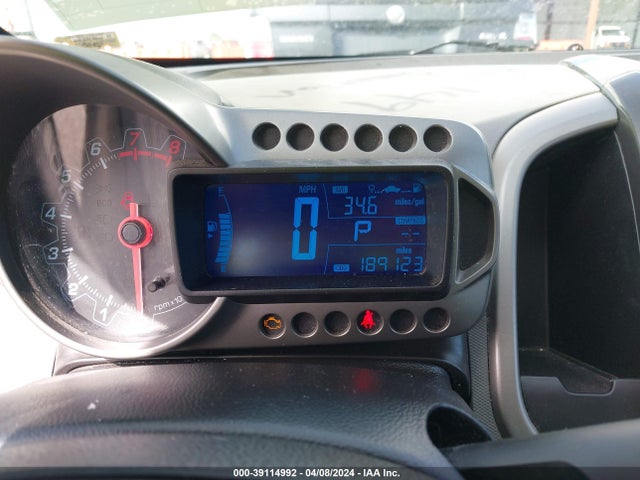Chevrolet Sonic Ltz Auto 2014 1G1JE5SB1E4212027 Image 7