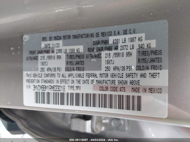Mazda Cx-30 2.5 S Select Sport 2024 3MVDMBBM1RM633018 Image 9