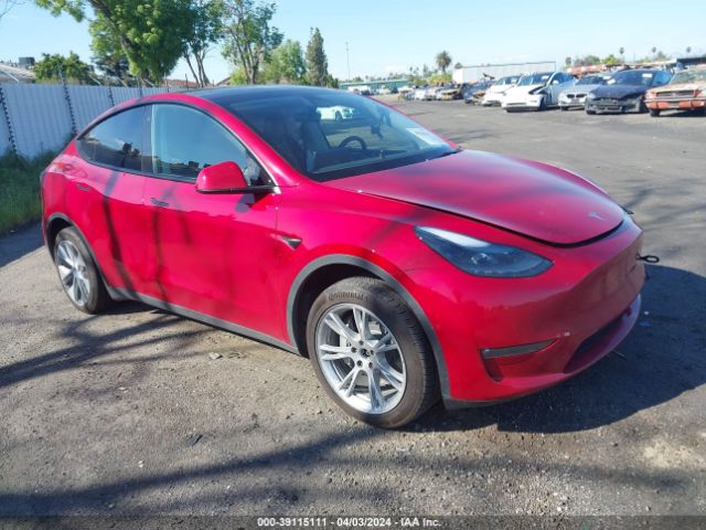 Продаж на аукціоні авто 2022 Tesla Model Y Long Range Dual Motor All-wheel Drive, vin: 7SAYGDEE7NF557364, номер лоту: 39115111