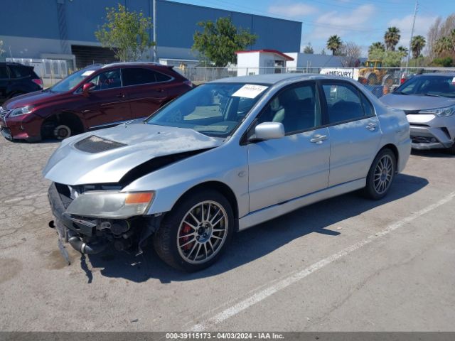 2006 MITSUBISHI LANCER EVOLUTION JA3AH86CX6U066780 Photo 1