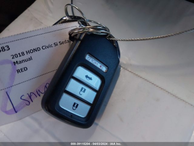 2HGFC1E55JH707217 Honda CIVIC SI