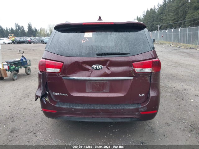 KIA SEDONA LX 2016 KNDMB5C12G6151149 Image 16