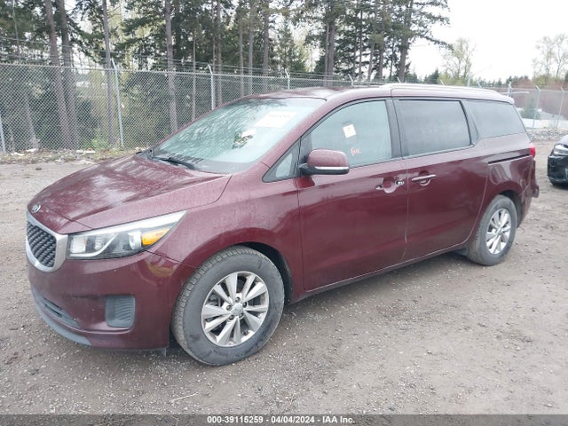 KIA SEDONA LX 2016 KNDMB5C12G6151149 Image 2