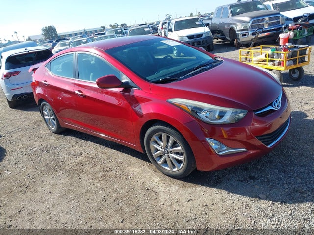 Hyundai ELANTRA SE 2014 5NPDH4AE0EH537912 Image 1