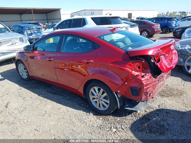 Hyundai ELANTRA SE 2014 5NPDH4AE0EH537912 Image 3