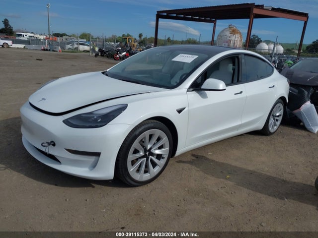 Tesla Model 3 Rear-wheel Drive 2022 5YJ3E1EA0NF359640 Image 2