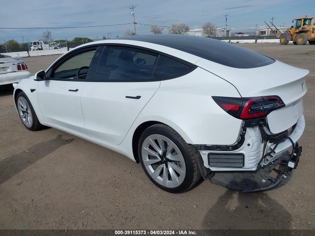 Tesla Model 3 Rear-wheel Drive 2022 5YJ3E1EA0NF359640 Image 3