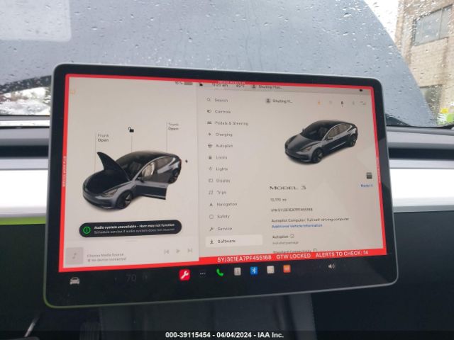 5YJ3E1EA7PF455168 Tesla Model 3 Rear-wheel Drive