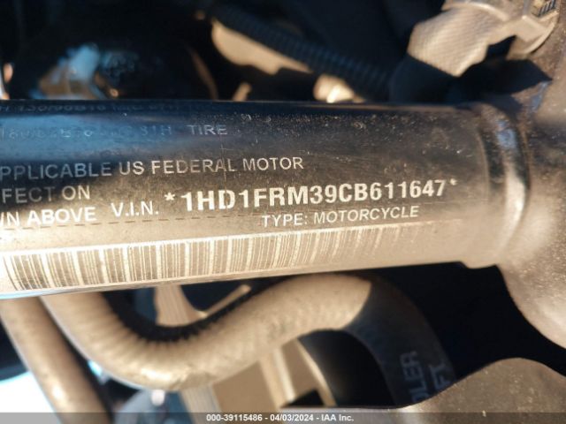 2012 HARLEY-DAVIDSON FLHRC 1HD1FRM39CB611647 Photo 9