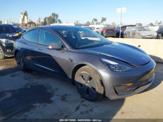 2022 TESLA MODEL 3 5YJ3E1EB0NF184525